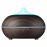 300ml Aroma Diffuser Aromatherapy Wood Grain Essential Oil Diffuser Ultrasonic Cool Mist Humidifier for Office Home