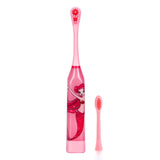 AZDENT Children Electric Toothbrush Cartoon Pattern Double-sided Tooth Brush Heads Electric Teeth Brush For Kids with 2 pcs Head