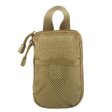 1000D Nylon Tactical Bag Outdoor Molle Military Waist Fanny Pack Mobile Phone Key Mini Tools Waterproof Airsoft Sport Pouch