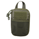 1000D Nylon Tactical Bag Outdoor Molle Military Waist Fanny Pack Mobile Phone Key Mini Tools Waterproof Airsoft Sport Pouch