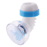 360 Degree Home Rotatable Water Bubbler Swivel Head Water Saving Faucet Aerator Nozzle Tap Adapter Device With Activated Carbon