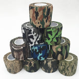 5cmx4.5m Army Camo Outdoor Hunting Shooting Tool Camouflage Stealth Tape Waterproof Wrap Durable basketball