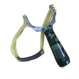 1pcs Powerful Steel Alloy Slingshot Sling Shot Catapult Camouflage Bow Catapult Outdoor Hunting Camping Bow Travel Kits