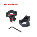 1Pair 30mm/25.4mm Rifle Scope Mount Ring Weaver 11mm / 20mm Base Rail Air Rifle Hunting Dovetail Rail Caza Hunting Accessories