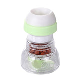 360 Degree Home Rotatable Water Bubbler Swivel Head Water Saving Faucet Aerator Nozzle Tap Adapter Device With Activated Carbon
