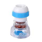 360 Degree Home Rotatable Water Bubbler Swivel Head Water Saving Faucet Aerator Nozzle Tap Adapter Device With Activated Carbon