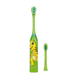AZDENT Children Electric Toothbrush Cartoon Pattern Double-sided Tooth Brush Heads Electric Teeth Brush For Kids with 2 pcs Head