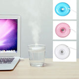 Free_on Mini Portable Donuts USB Air Humidifier Purifier Aroma Diffuser Steam For Home