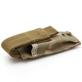 Military Molle Pouch Tactical Single Pistol Magazine Pouch Knife Flashlight Sheath Airsoft Hunting Ammo Camo Bags