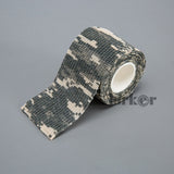 5cmx4.5m Army Camo Outdoor Disguise Hunting Durable Camouflage Stealth Tape Waterproof Wrap For Airsoft Riflescope Camera Lens