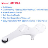 Non-Electric Bidet Attachment Toilet Bidet Seat Self-Cleaning Nozzle-Fresh Water Bidet Sprayer Mechanical Muslim Shattaf Washing