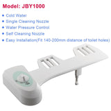 Non-Electric Bidet Attachment Toilet Bidet Seat Self-Cleaning Nozzle-Fresh Water Bidet Sprayer Mechanical Muslim Shattaf Washing