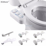 Non-Electric Bidet Attachment Toilet Bidet Seat Self-Cleaning Nozzle-Fresh Water Bidet Sprayer Mechanical Muslim Shattaf Washing