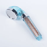 water save high pressure shower head bathroom accessory Water Therapy anion filter handheld Bath Sprayers for low water pressure