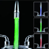 Zhang Ji LED Faucet Light Tap Nozzle RGB Color Blinking Temperature Faucet Aerator Water Saving Kitchen Bathroom Accessories