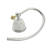 Bathroom Towel Holder Wall Mounted Towel Ring Stainless Steel Tower Rack with Chrome Plating