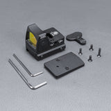 Mini RMR Red Dot Sight Collimator Glock/Rifle Reflex Sight Scope fit 20mm Weaver Rail Voor Airsoft/ hunting Rifle/ Handgun
