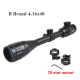 Bestsight 3-9x40 Hunting Scopes 4-16x40 Optics Rifle Scopes 6-24x50 Tactical Riflescope Sniper Scope Airsoft Air Guns