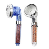 Healthy Negative Ion SPA Filtered Adjustable Shower Head with Shower Hose Three Shower Mode Negative Lon SPA ShowerHead dropship