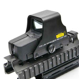 Collimator Holographic Sight Red and Green Dot Optic Sight Reflex Sight with 20mm Rail Mounts for Airsoft Sniper Rifle Hunting
