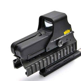Collimator Holographic Sight Red and Green Dot Optic Sight Reflex Sight with 20mm Rail Mounts for Airsoft Sniper Rifle Hunting