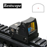 Trijicon Mini RMR Red Dot Sight Collimator Glock / Rifle Reflex Sight Scope fit 20mm Weaver Rail For Airsoft / Hunting Rifle