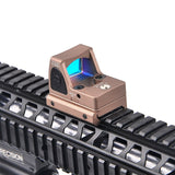 Trijicon Mini RMR Red Dot Sight Collimator Glock / Rifle Reflex Sight Scope fit 20mm Weaver Rail For Airsoft / Hunting Rifle