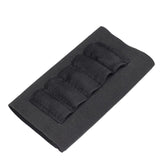 Airsoft Rifle Hunting Tactical Shotgun Pouches 5 Butt Cartridges Stock Shell Holder Elastic Fabric Ammunition Carrier Pouch