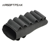 Military Nylon 8 Shell Holder Cartridge Rifle Bullet Ammo Carrier Tactical Shotgun Gauge Buttstock Pouches For Outdoor Hunting
