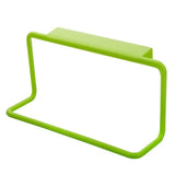 Kitchen Organizer Towel Rack Hanging Holder Cupboard Cabinet Door Back Hanger Towel Sponge Holder Storage Rack for Bathroom
