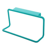 Kitchen Organizer Towel Rack Hanging Holder Cupboard Cabinet Door Back Hanger Towel Sponge Holder Storage Rack for Bathroom