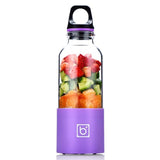 500ML Electric Juicer Cup Smoothie Blender Extractor USB Squeezers Fruit Citrus Lemon Orange Juicer Machine Bottle Juice Drop